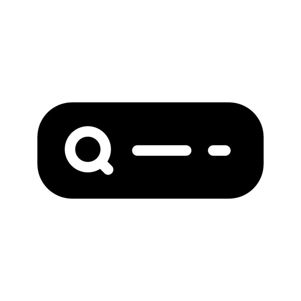 Search Bar Icon Symbol Design Illustration vector