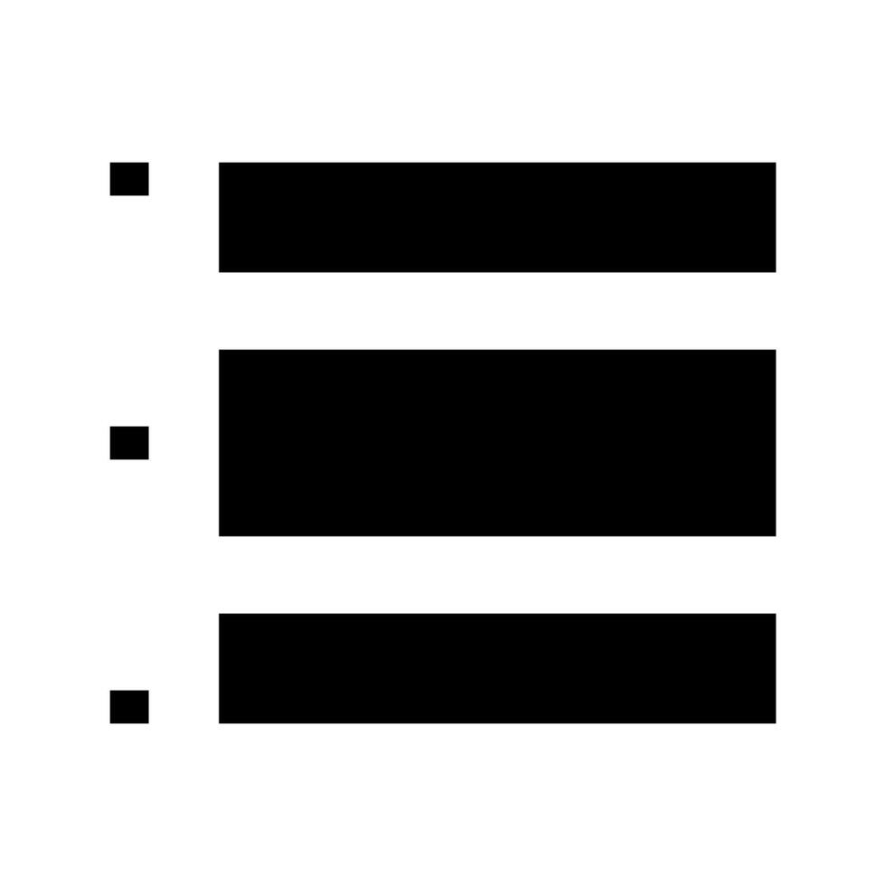 List Icon Symbol Design Illustration vector