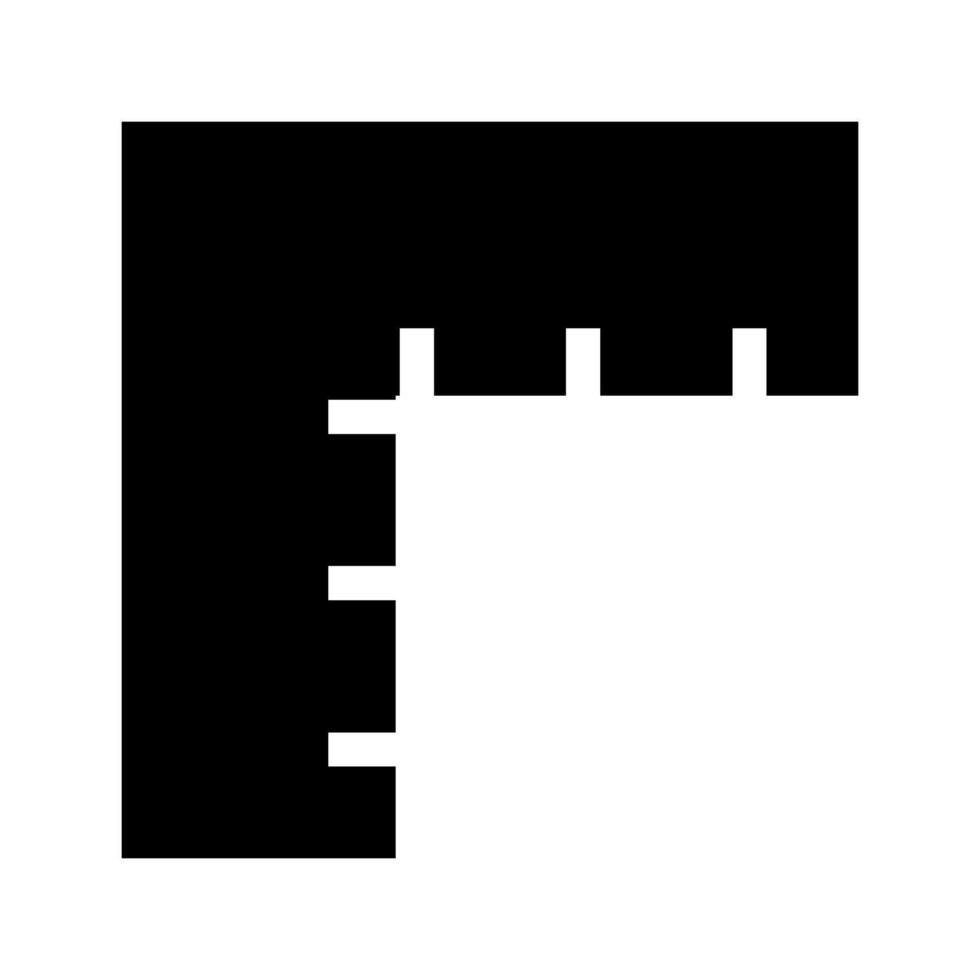 Ruler Icon Symbol Design Illustration vector
