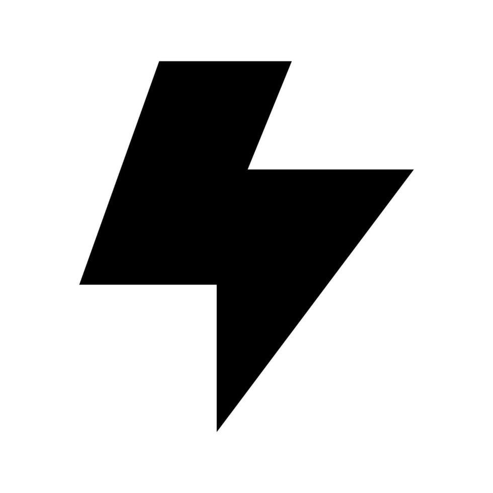 Flash Icon Symbol Design Illustration vector