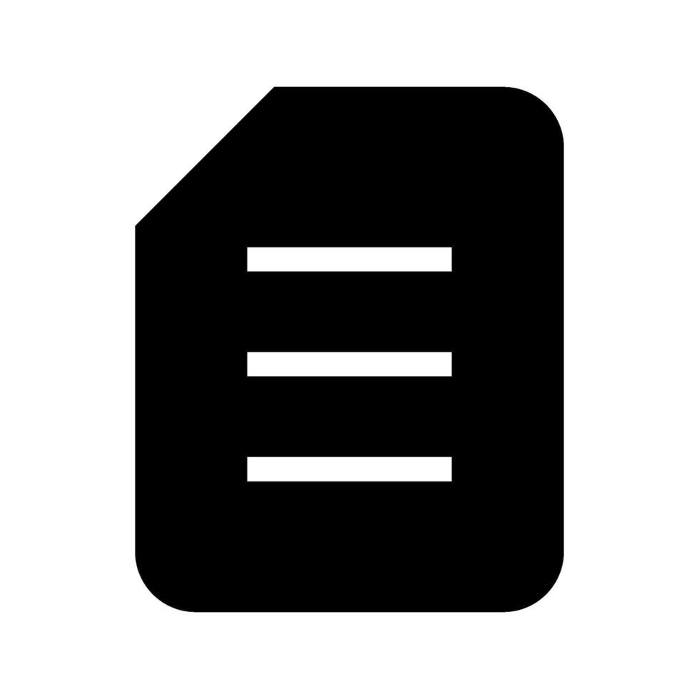 File Icon Symbol Design Illustration vector