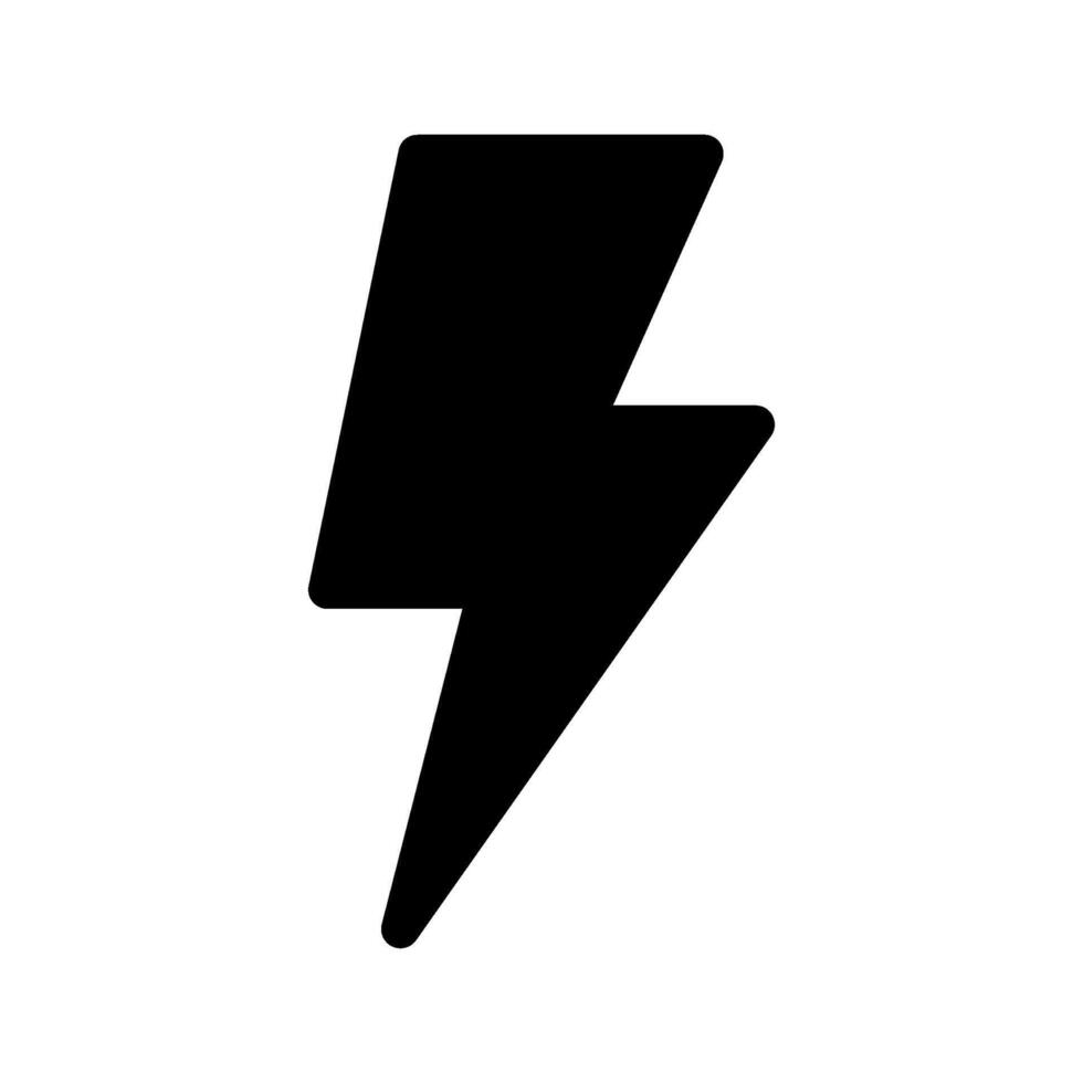 Lightning Icon Symbol Design Illustration vector