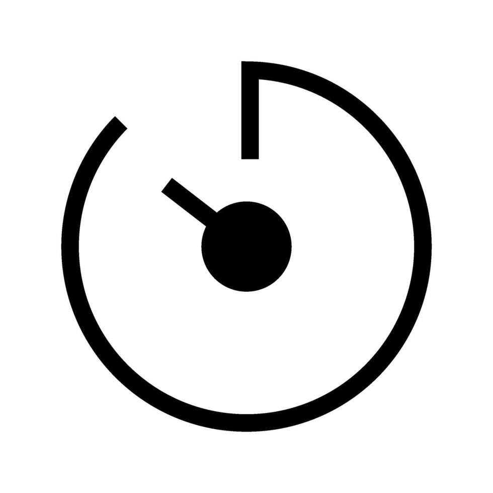 Timer Icon Symbol Design Illustration vector