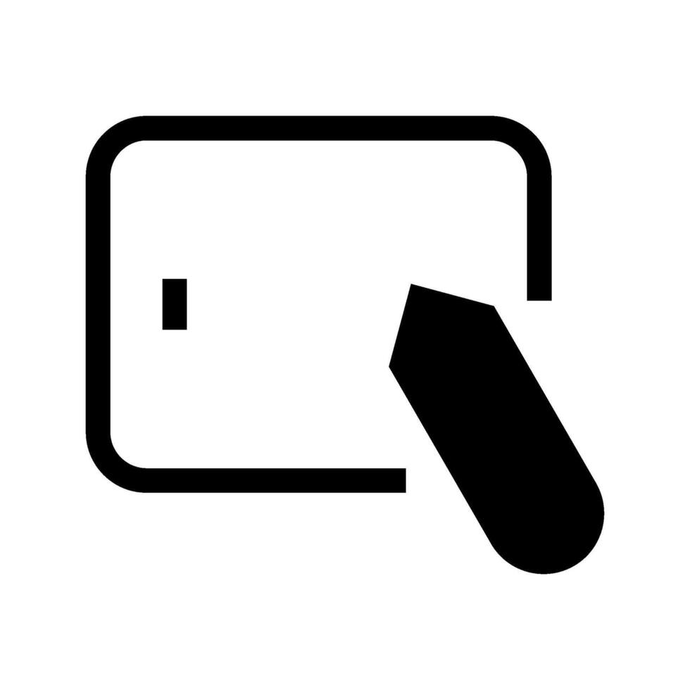 Pen Tablet Graphic Icon Symbol Design Illustration vector
