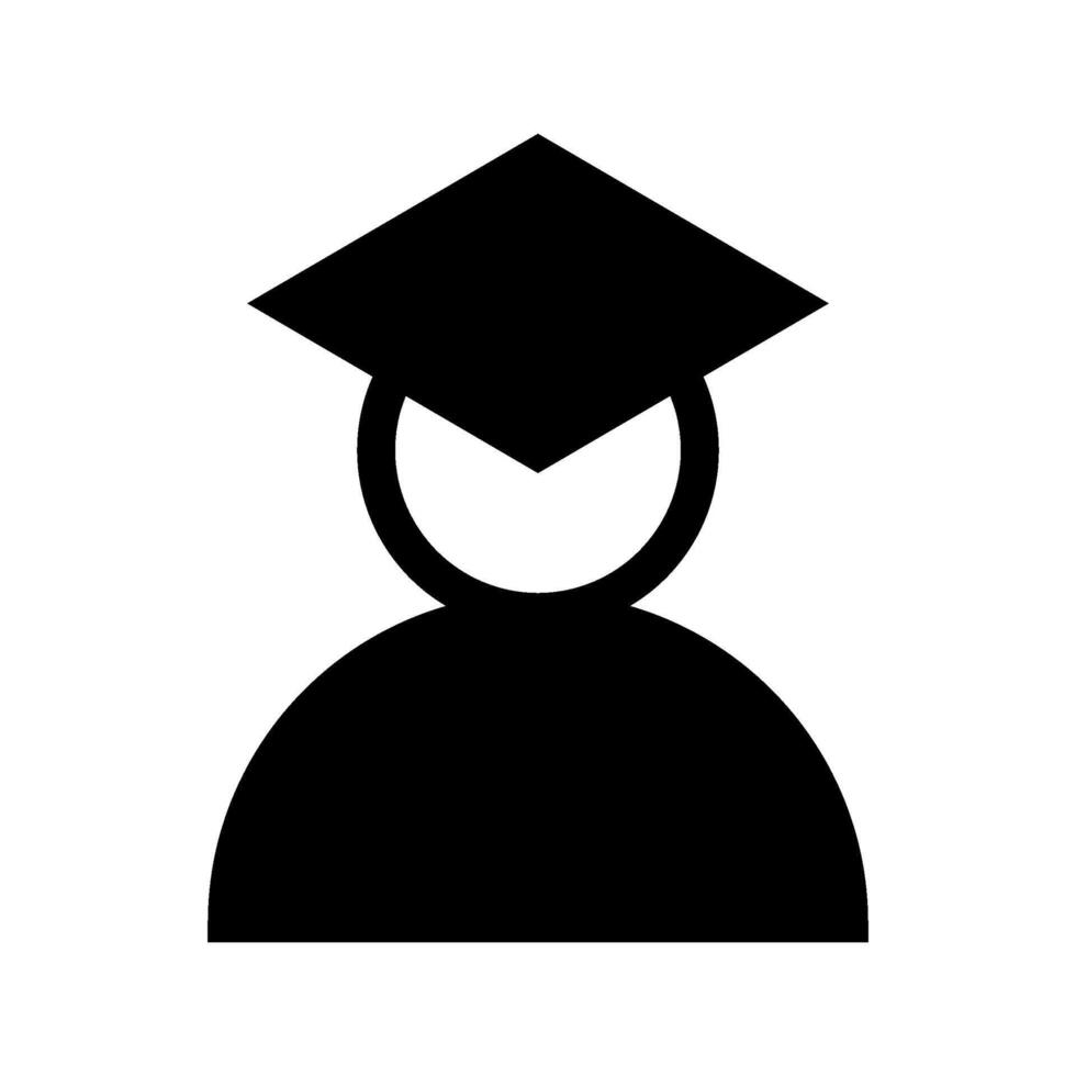 Student Icon Symbol Design Illustration vector