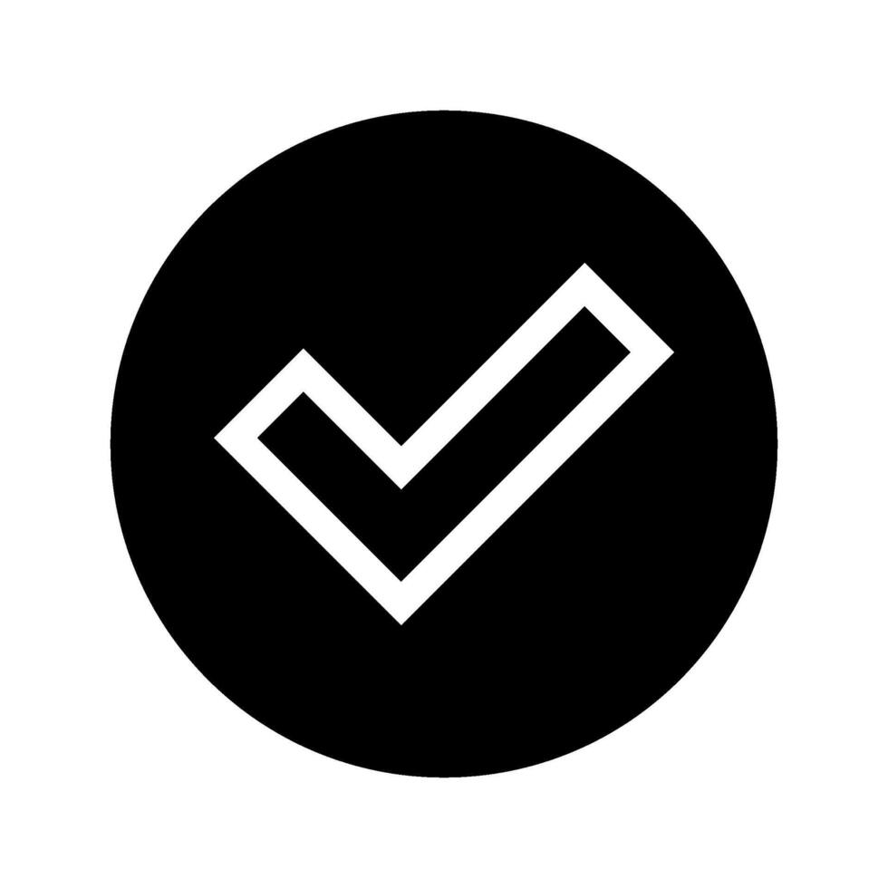 Check Icon Symbol Design Illustration vector