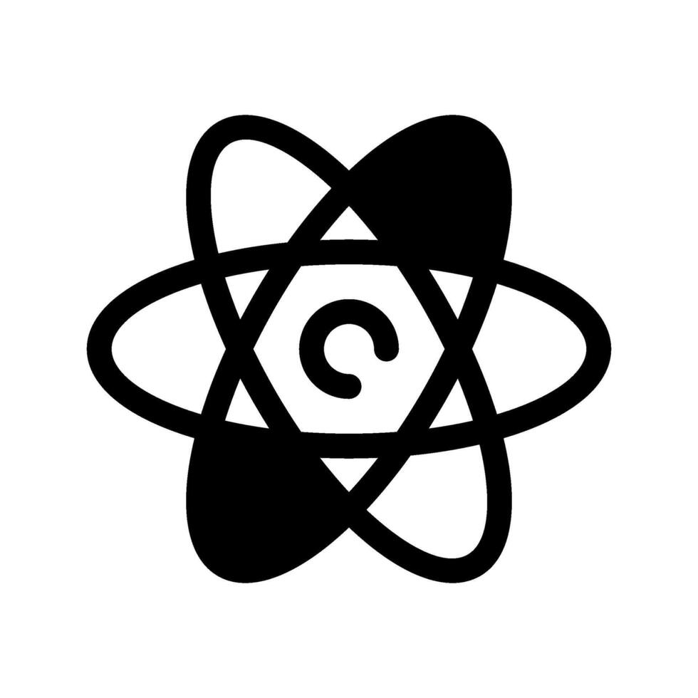 Atom Icon Symbol Design Illustration vector