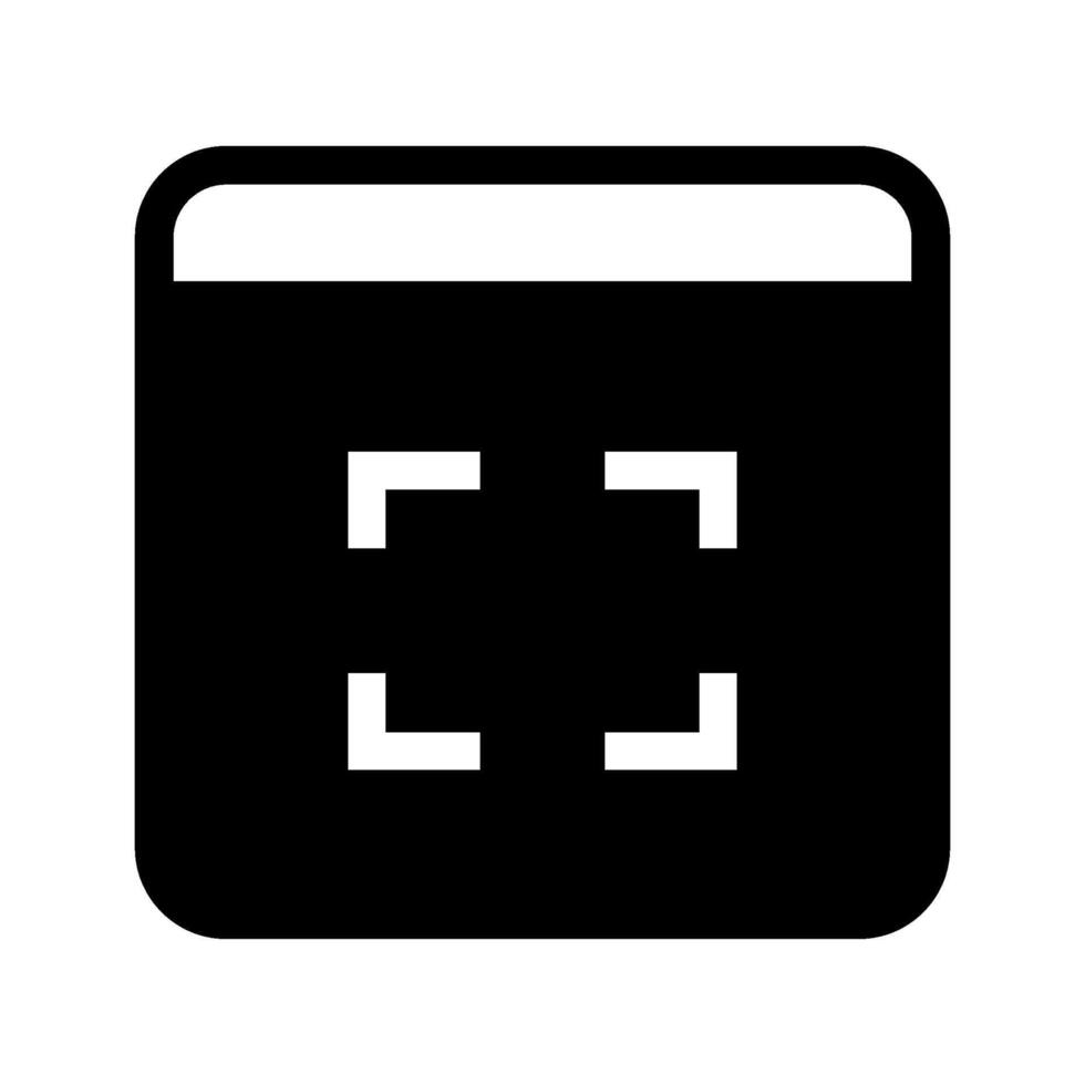Screenshoot Icon Symbol Design Illustration vector