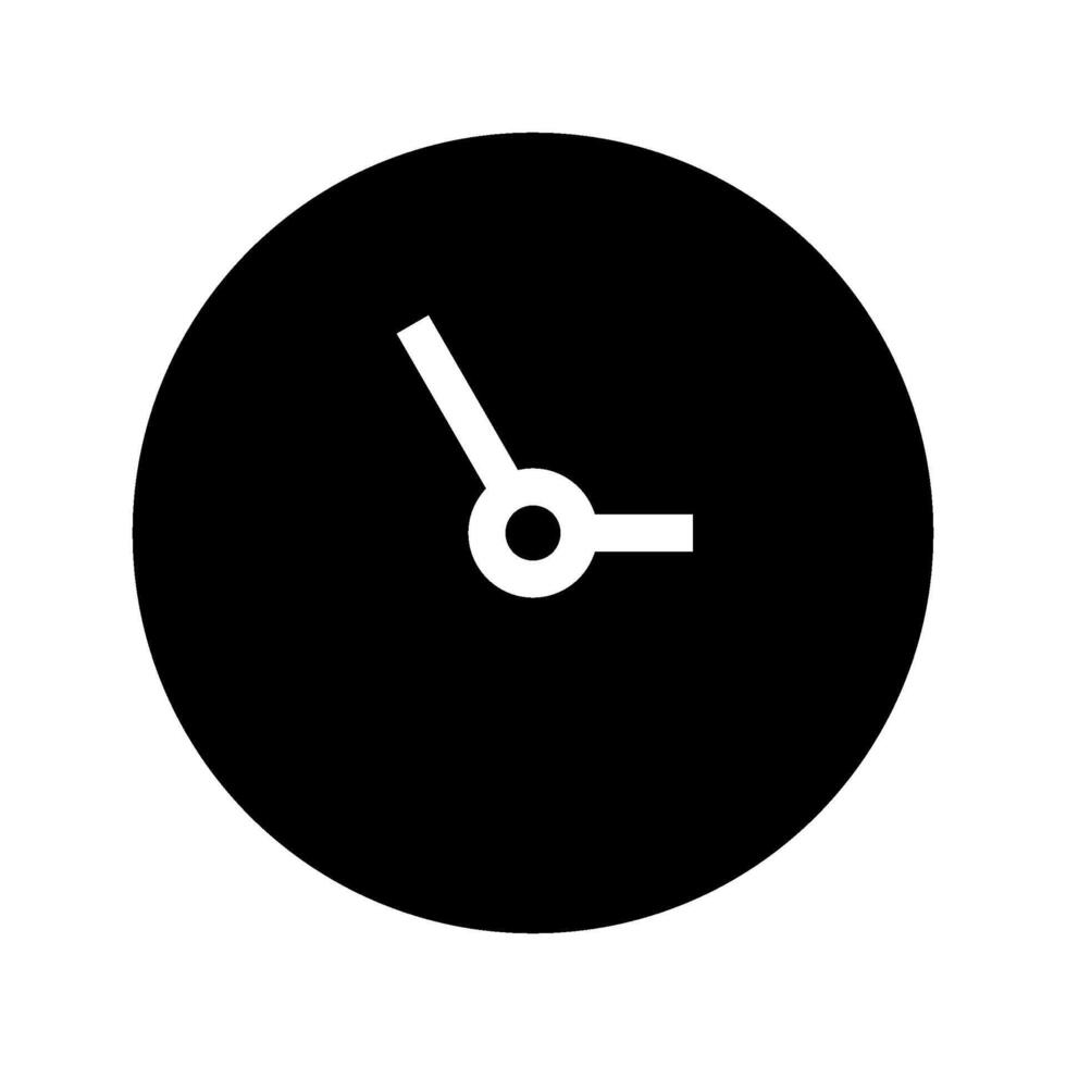 Clock Icon Symbol Design Illustration vector