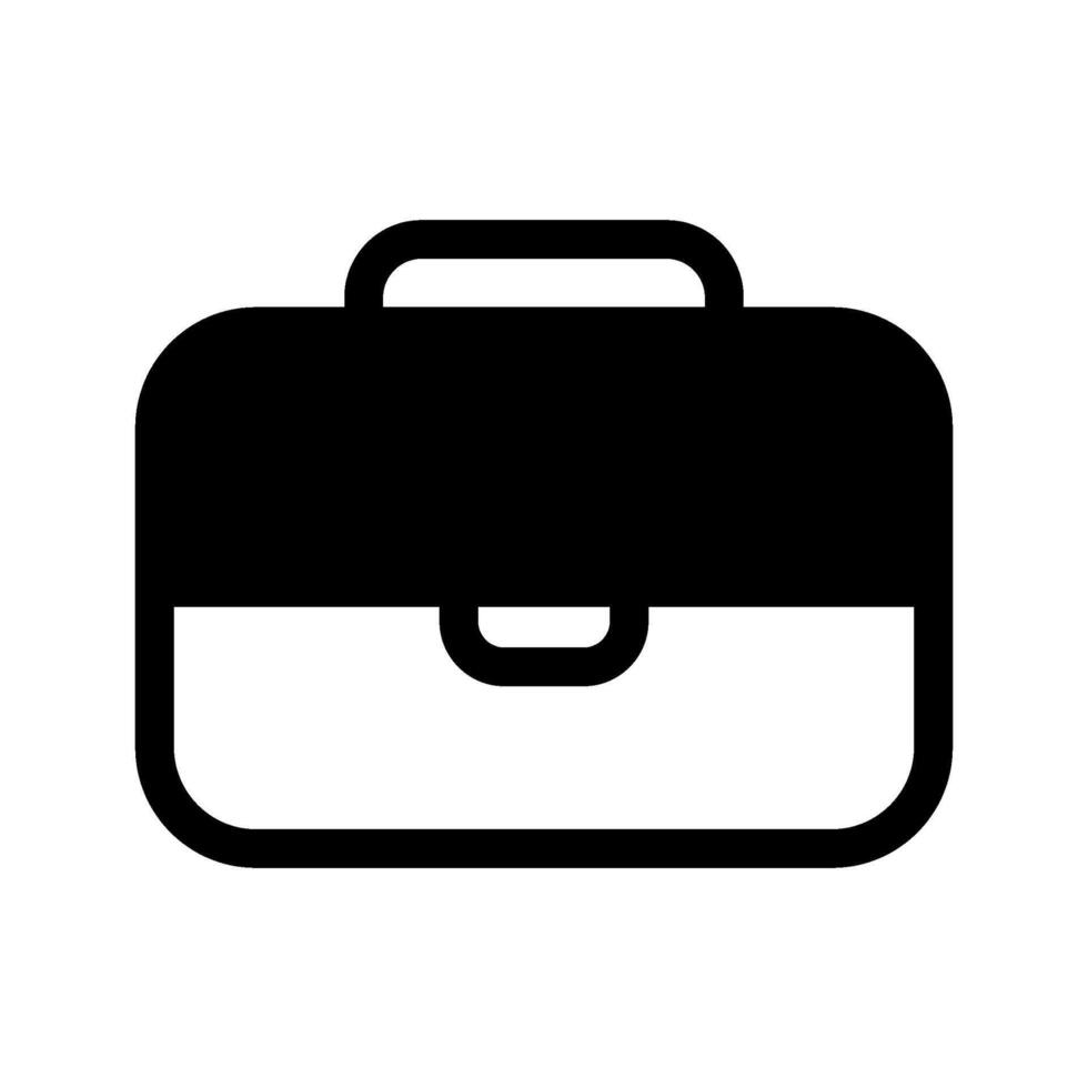 Suitcase Icon Symbol Design Illustration vector