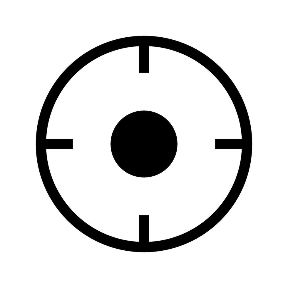 Target Icon Symbol Design Illustration vector