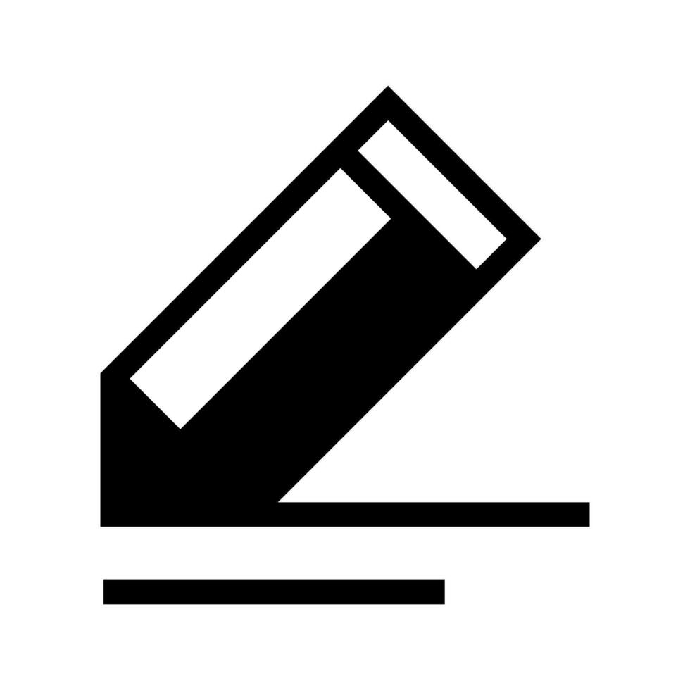 Pencil Icon Symbol Design Illustration vector