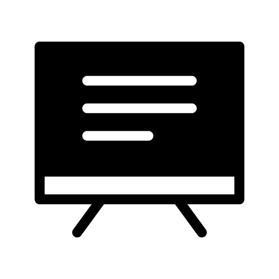 Whiteboard Icon Symbol Design Illustration vector