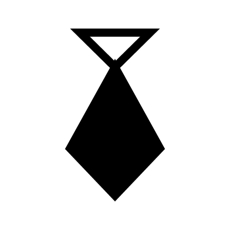 Tie Icon Symbol Design Illustration vector