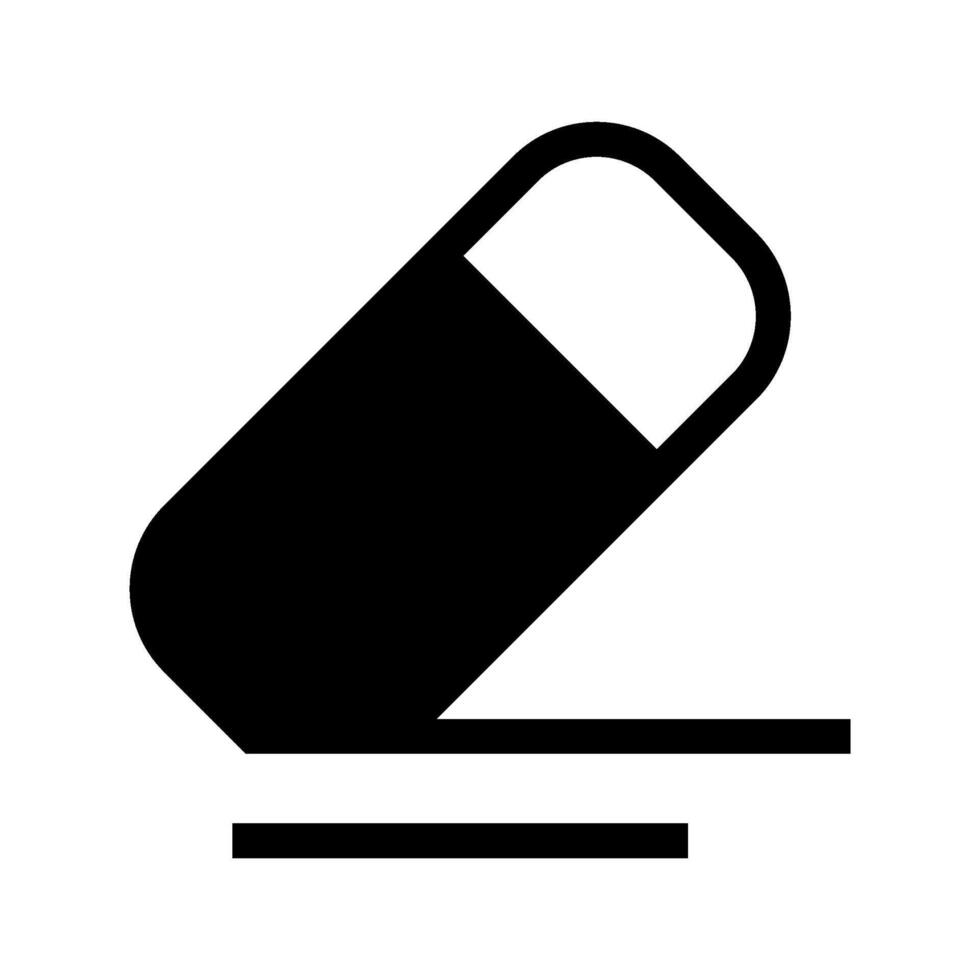 Eraser Icon Symbol Design Illustration vector