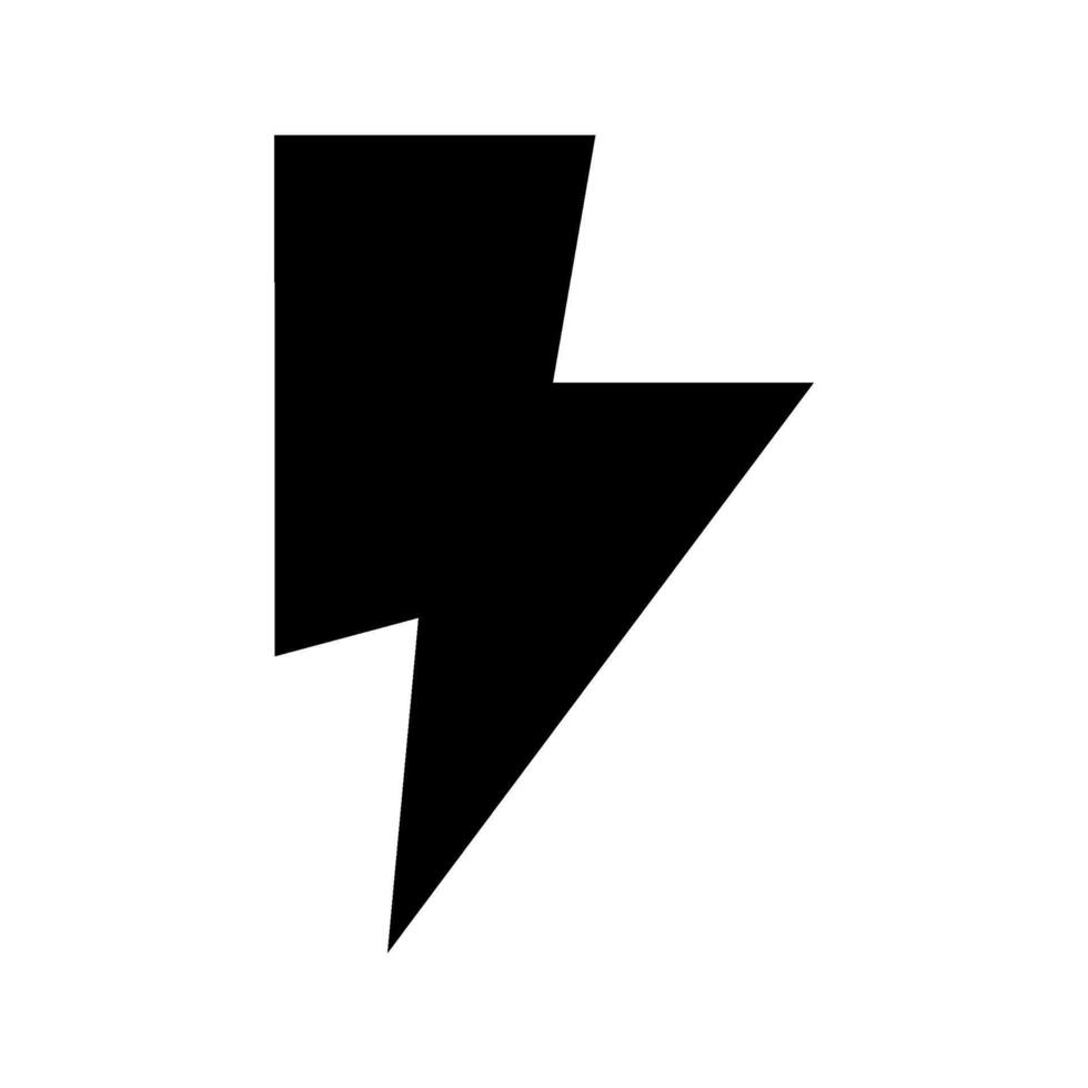Lightning Icon Symbol Design Illustration vector