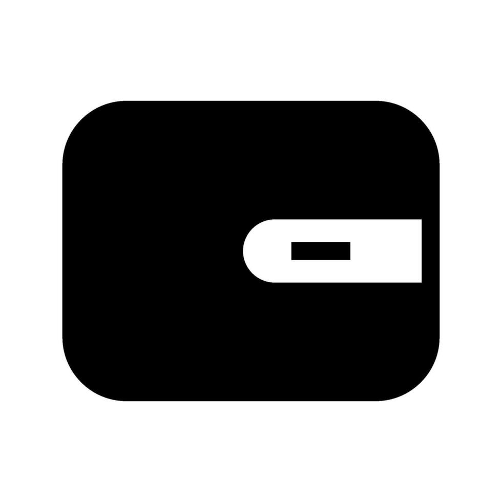Wallet Icon Symbol Design Illustration vector