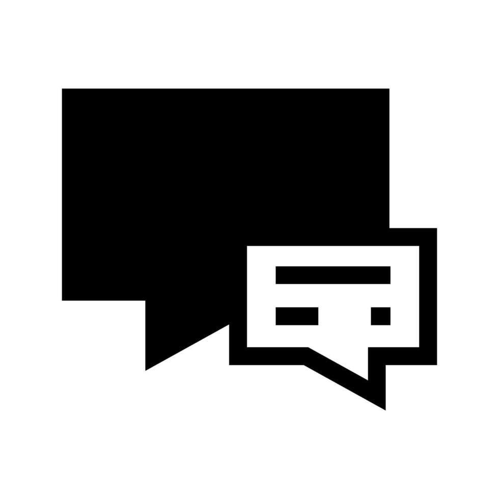 Chat Icon Symbol Design Illustration vector