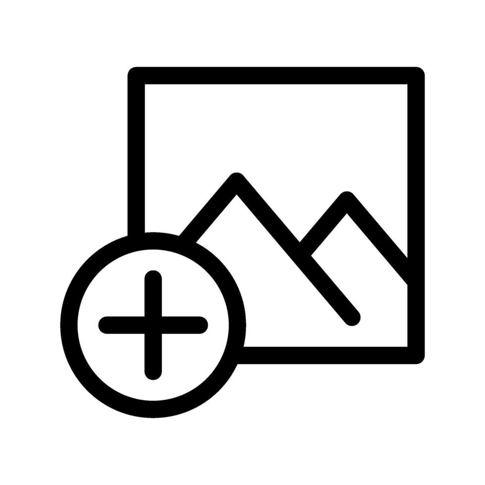 Add Image Icon Symbol Design Illustration vector