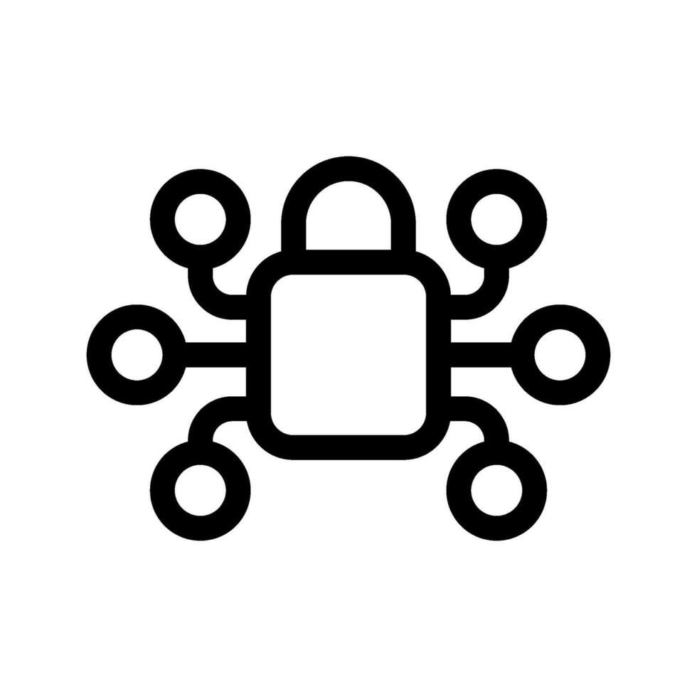 Encryption Icon Symbol Design Illustration vector