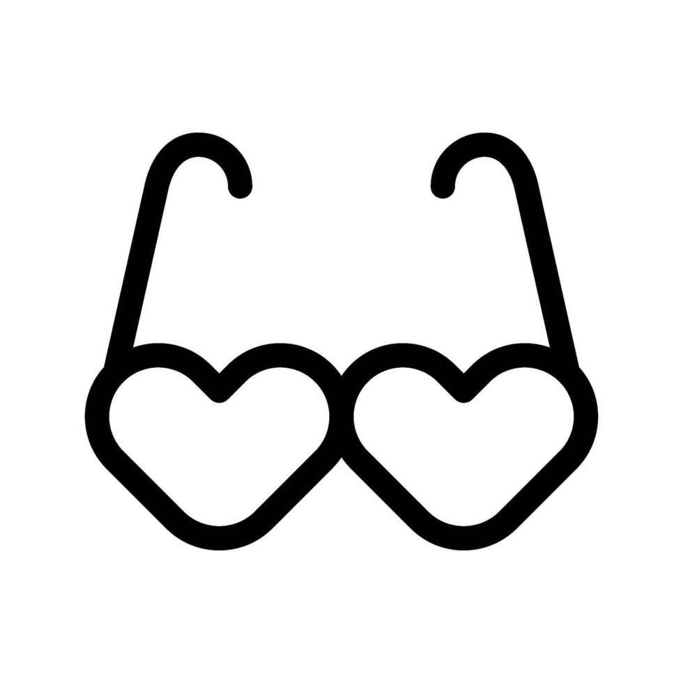 Glasses Icon Symbol Design Illustration vector