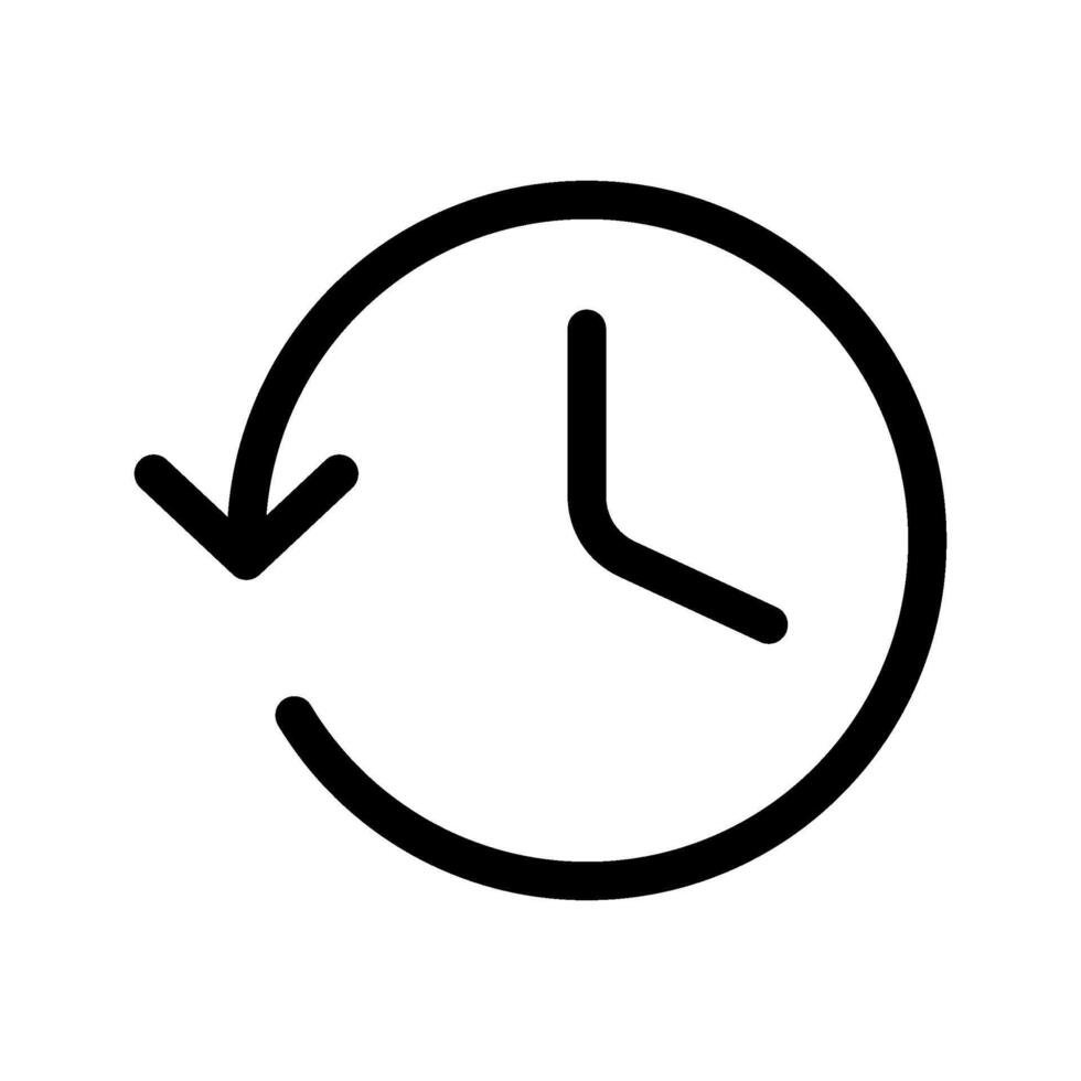 History Icon Symbol Design Illustration vector