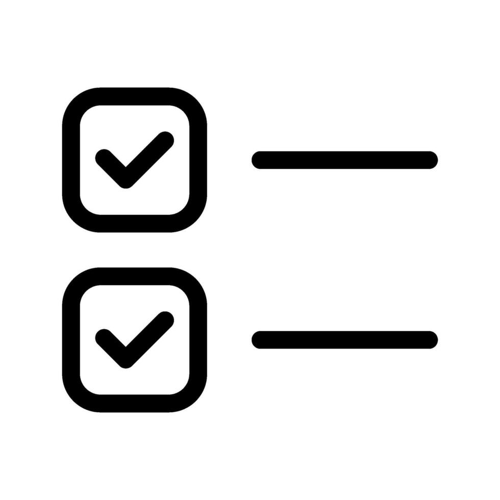 Checklist Icon Symbol Design Illustration vector