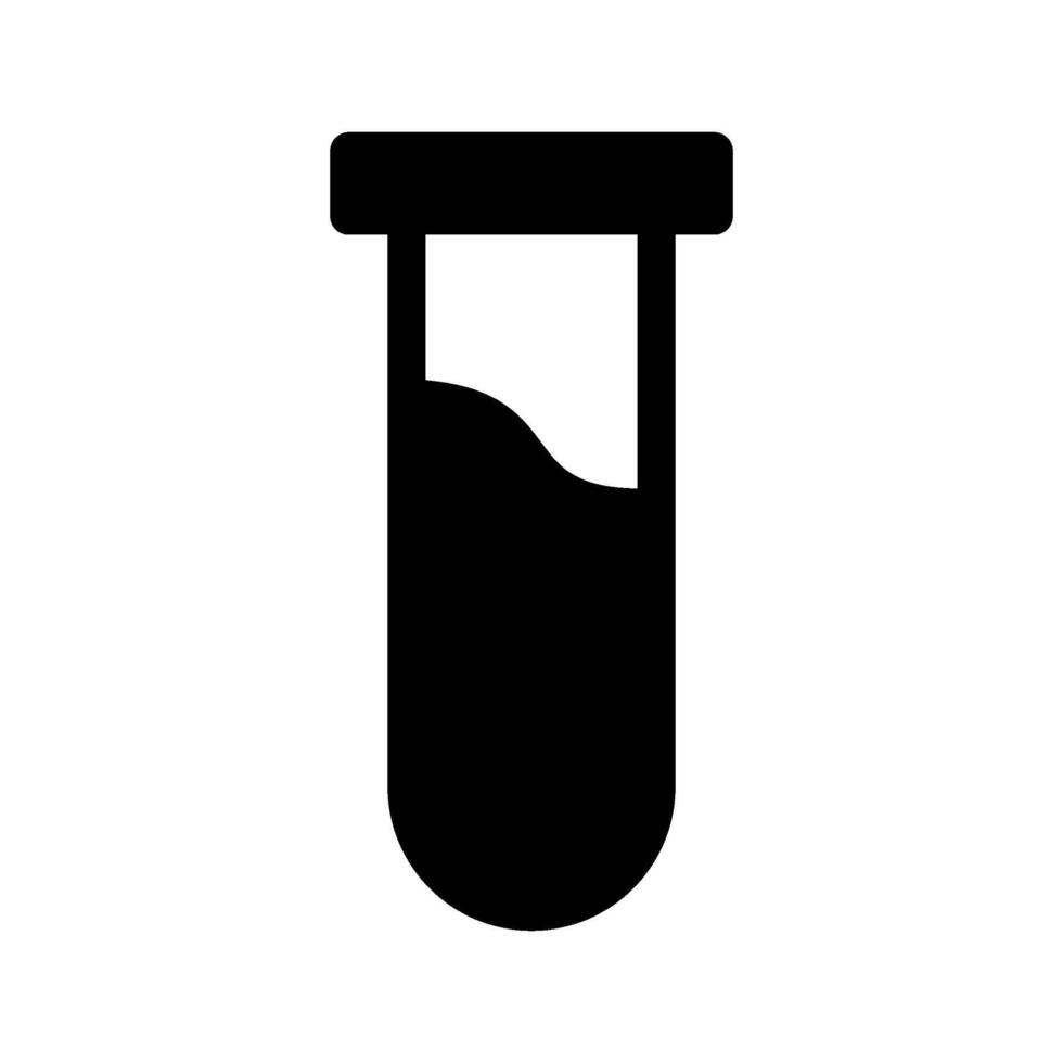Test Tube Icon Symbol Design Illustration vector