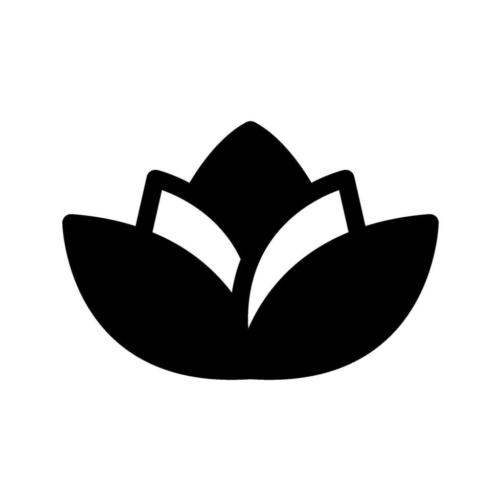 Lotus Icon Symbol Design Illustration vector