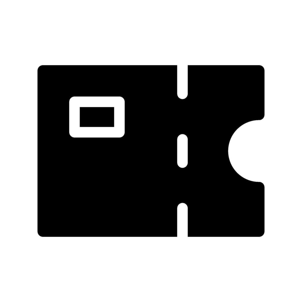 Ticket Icon Symbol Design Illustration vector