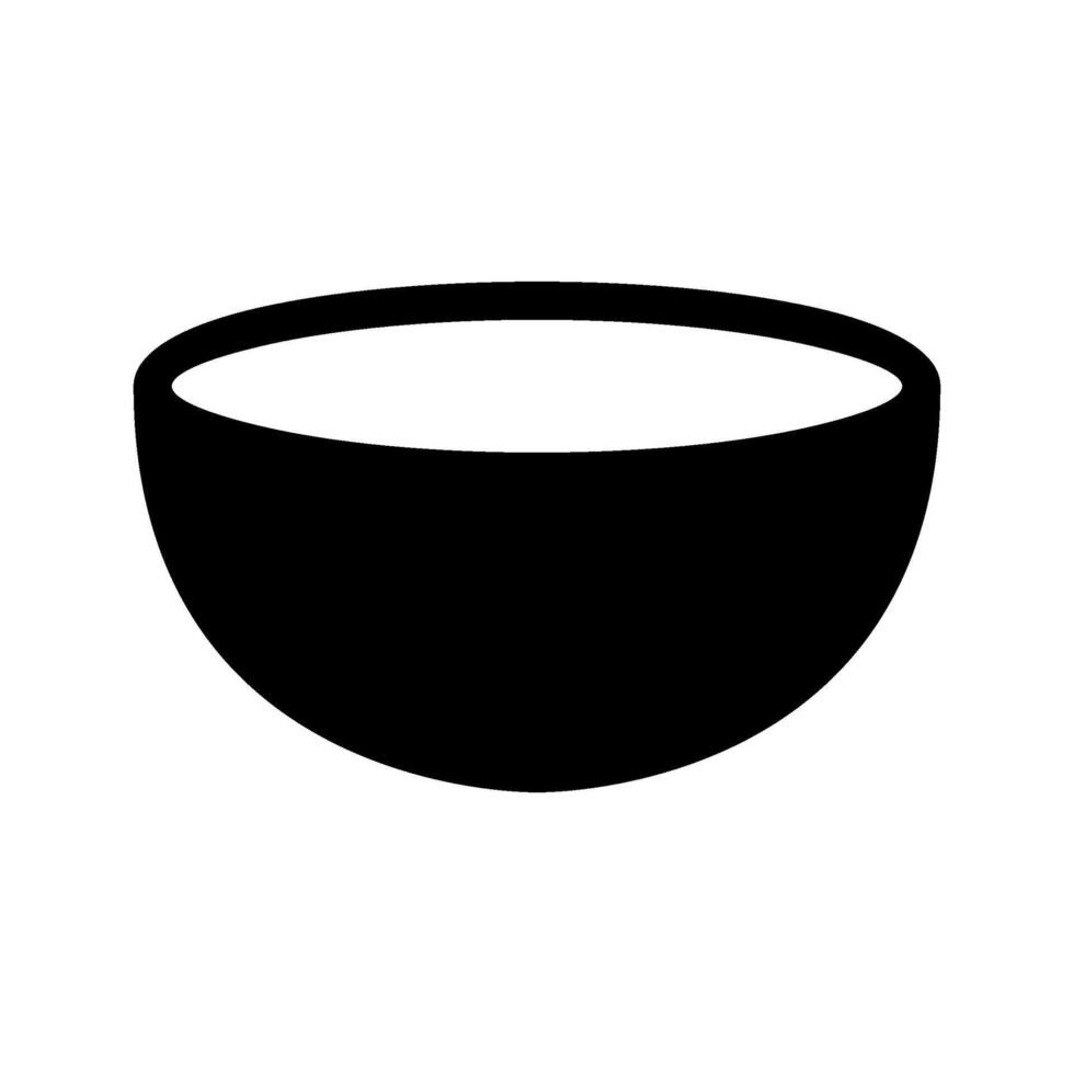 Bowl Icon Symbol Design Illustration vector