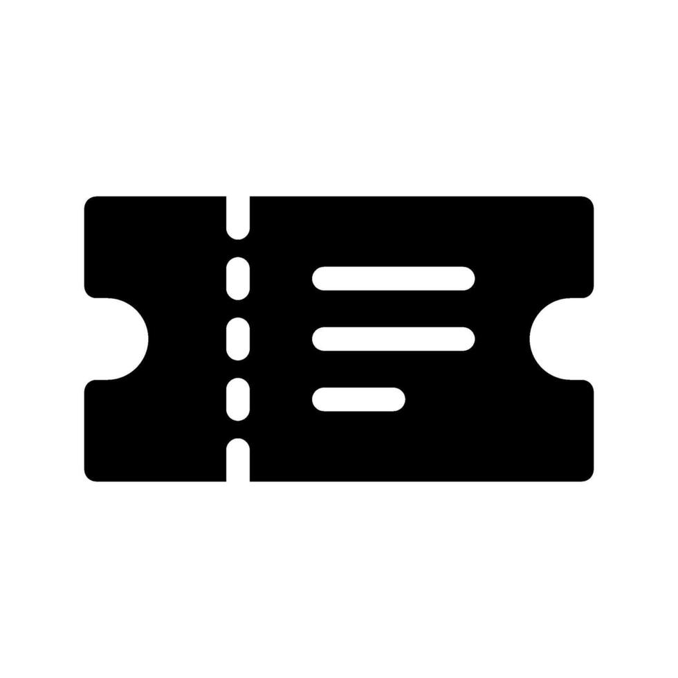 Ticket Icon Symbol Design Illustration vector