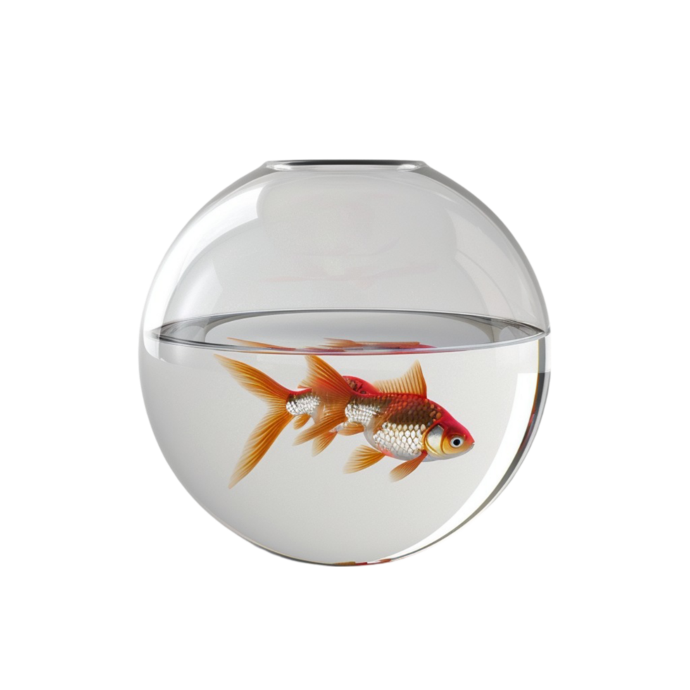 Goldfish Bowl Generative-AI png