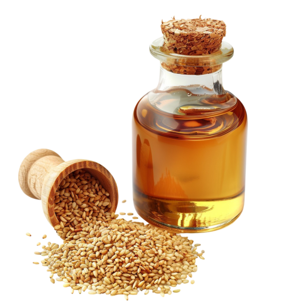 Sesame Oil Generative-AI png