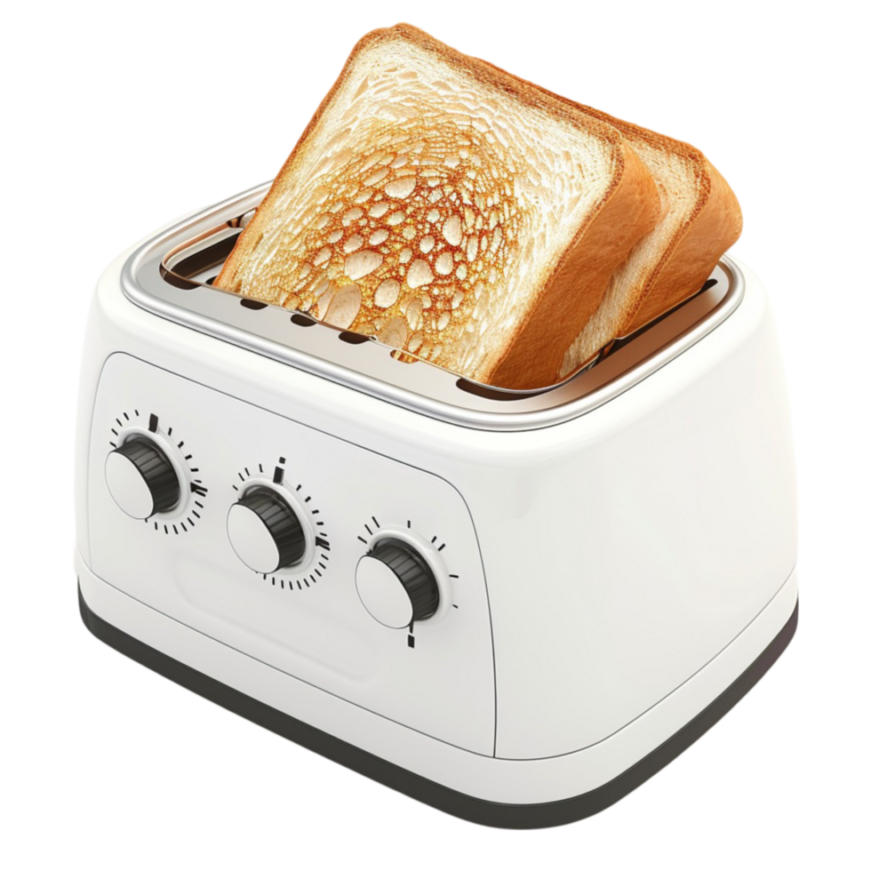 Toaster Ie on transparent Background Generative-AI png