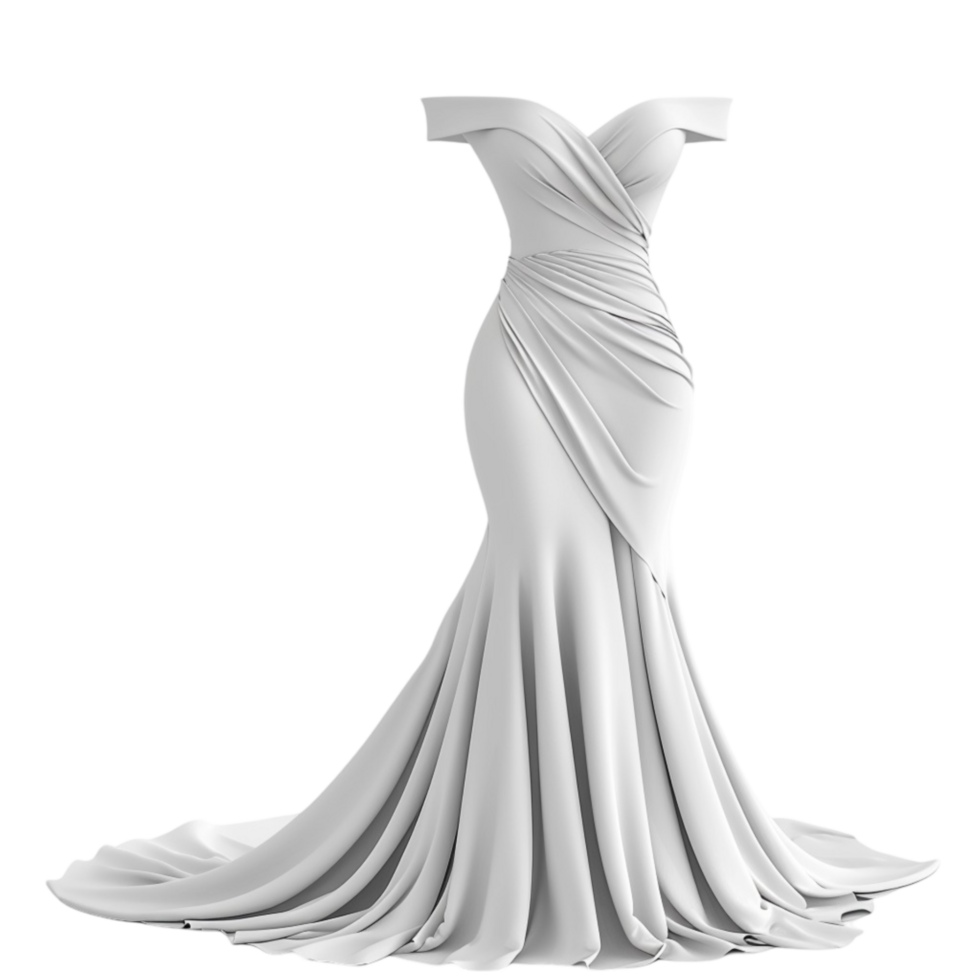 Wedding woman dress brides traditional indian bride dress isolated on transparent background Generative-AI png