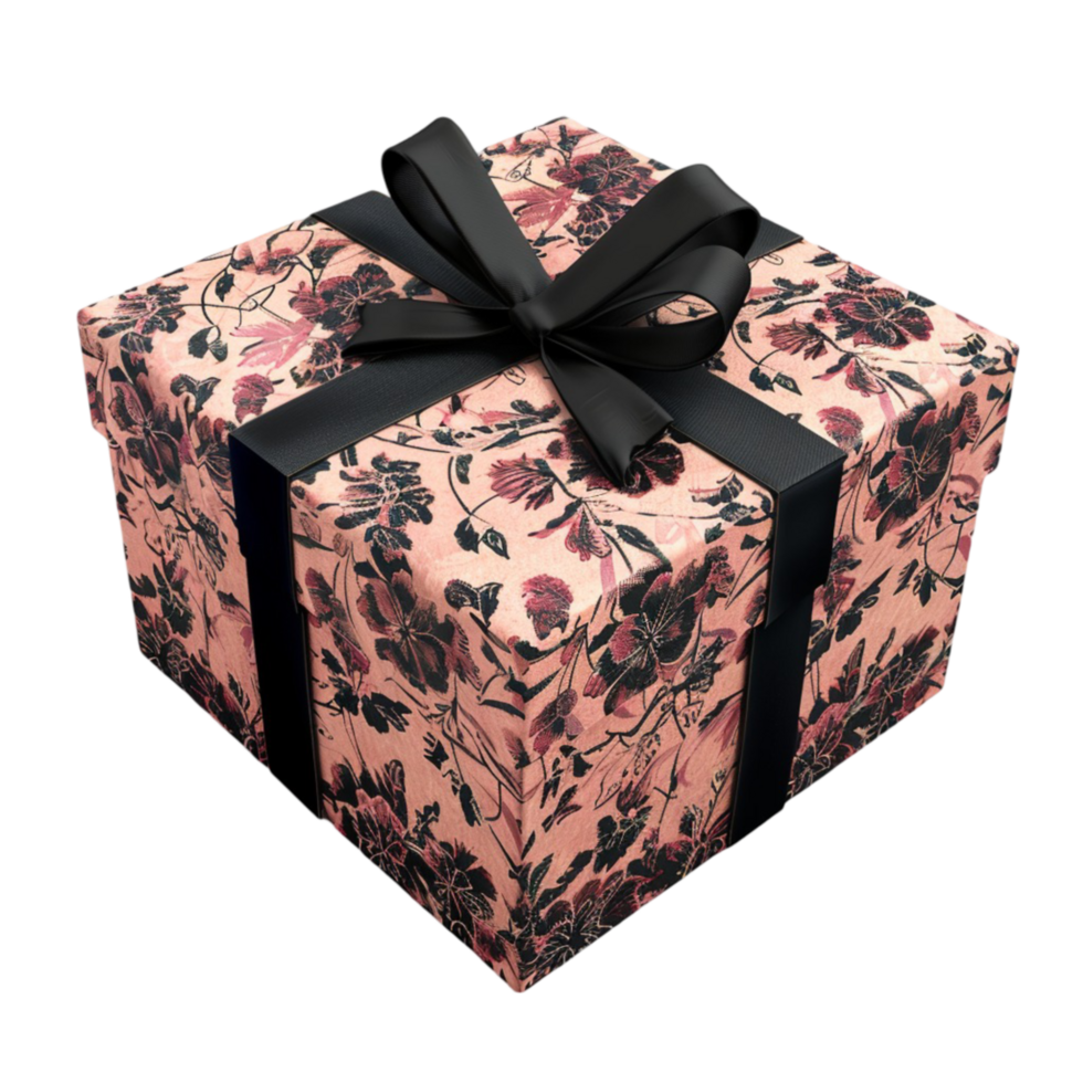 Gift Box Isolated on transparent background Generative-AI png