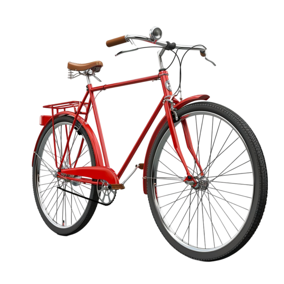 Fast bike isolated on transparent background Generative-AI png