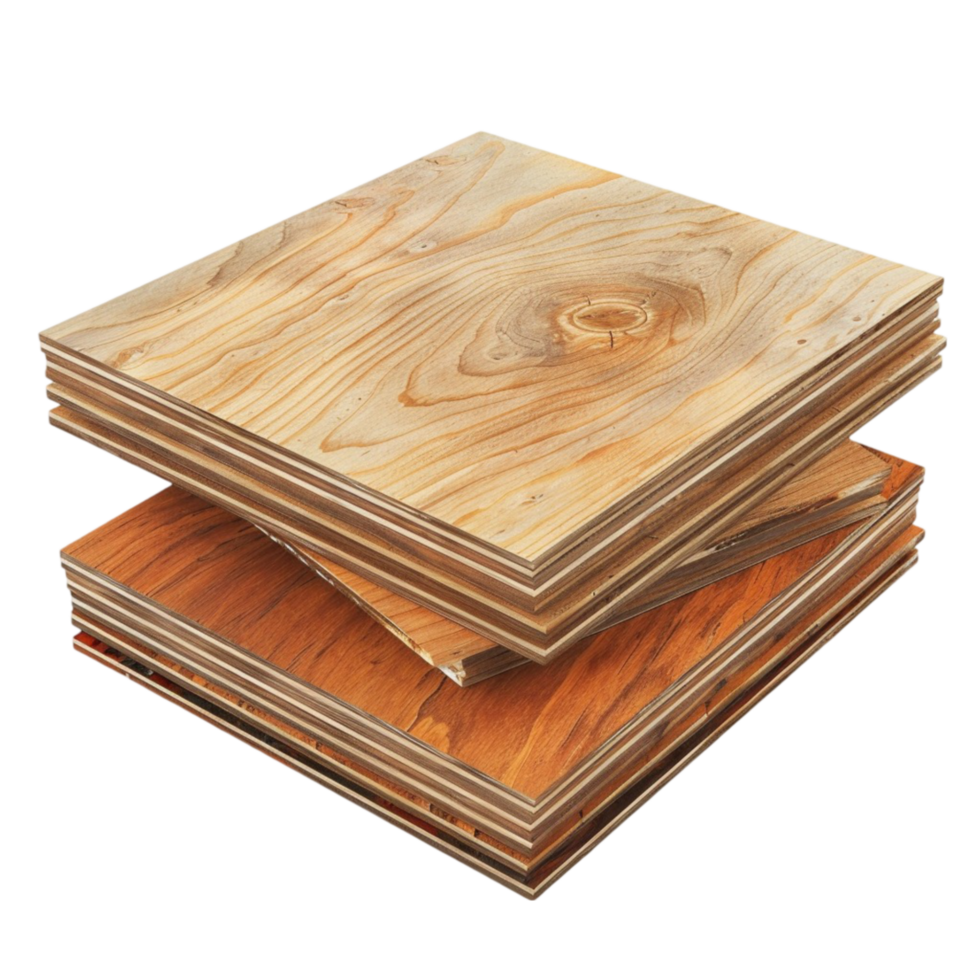Wood Surface 3d on transparent Background Generative-AI png