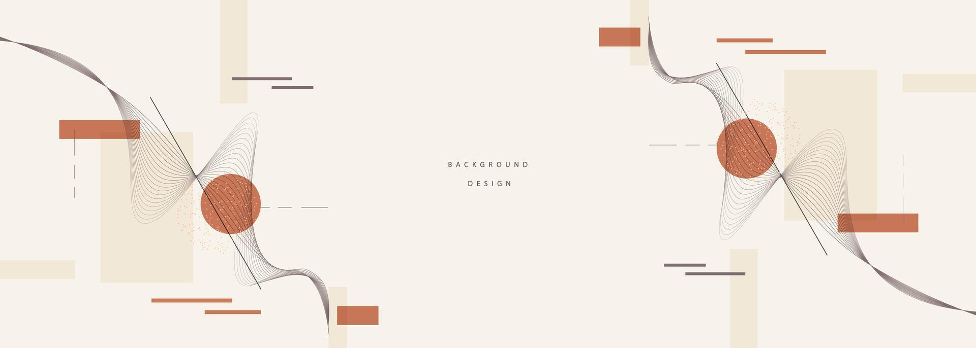 creative abstract design background vector