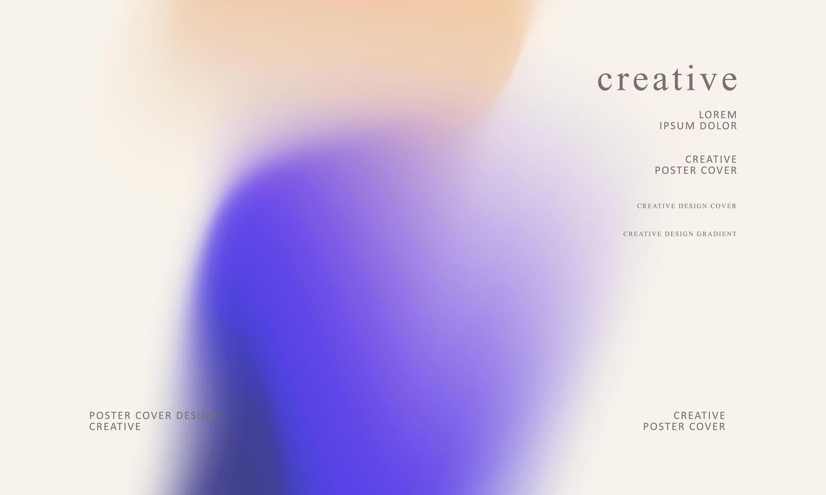 creative waves gradient mesh background. Futuristic aesthetic concept. long banner for social media posts, website vector