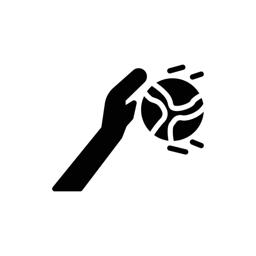 smash icon solid style vector
