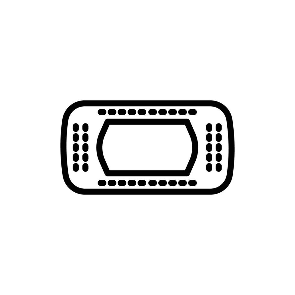 wound icon line style vector