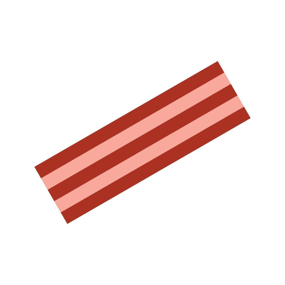 Bacon icon. Meat icon. vector