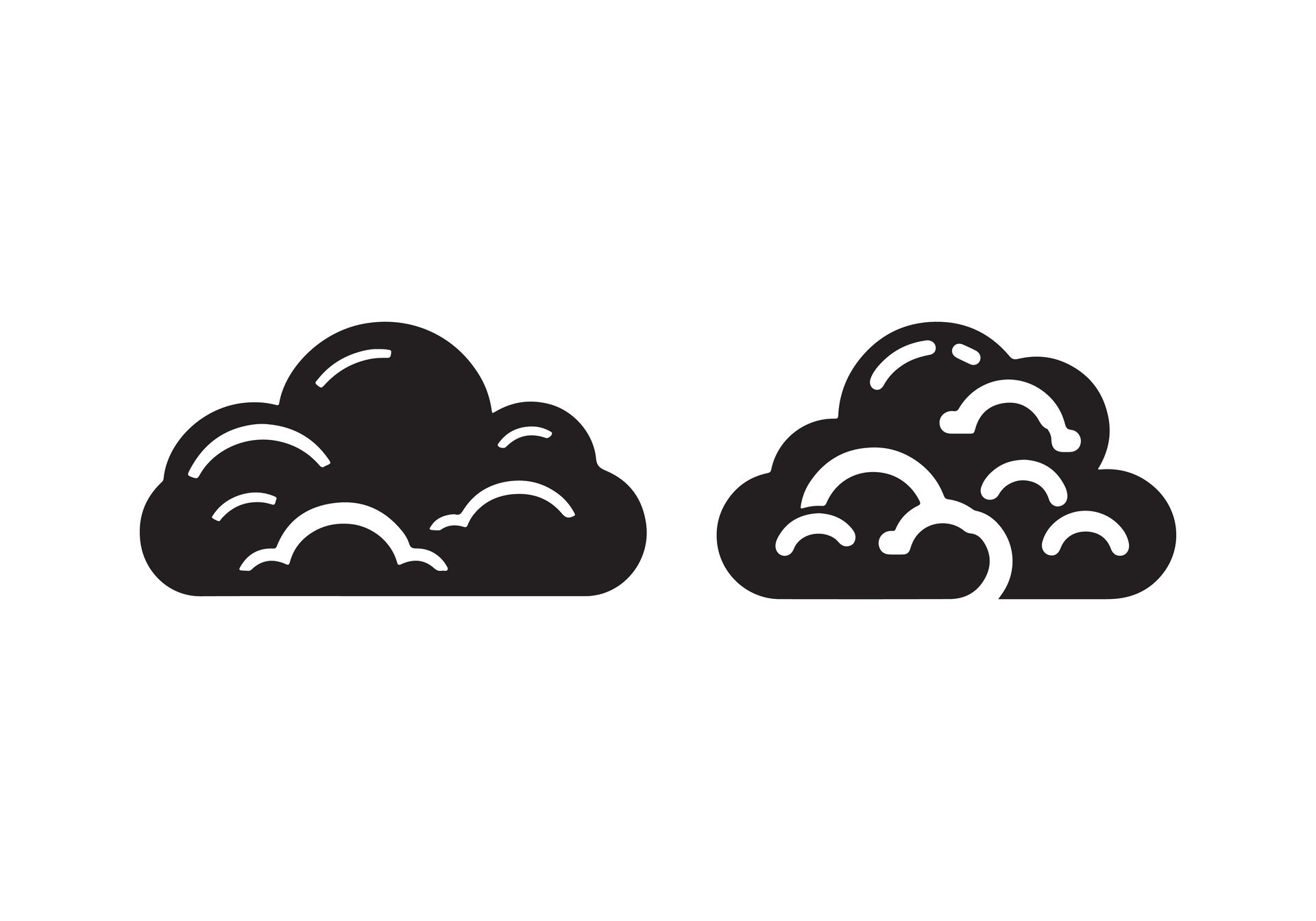 White black cloud white background 47305837 Vector Art at Vecteezy