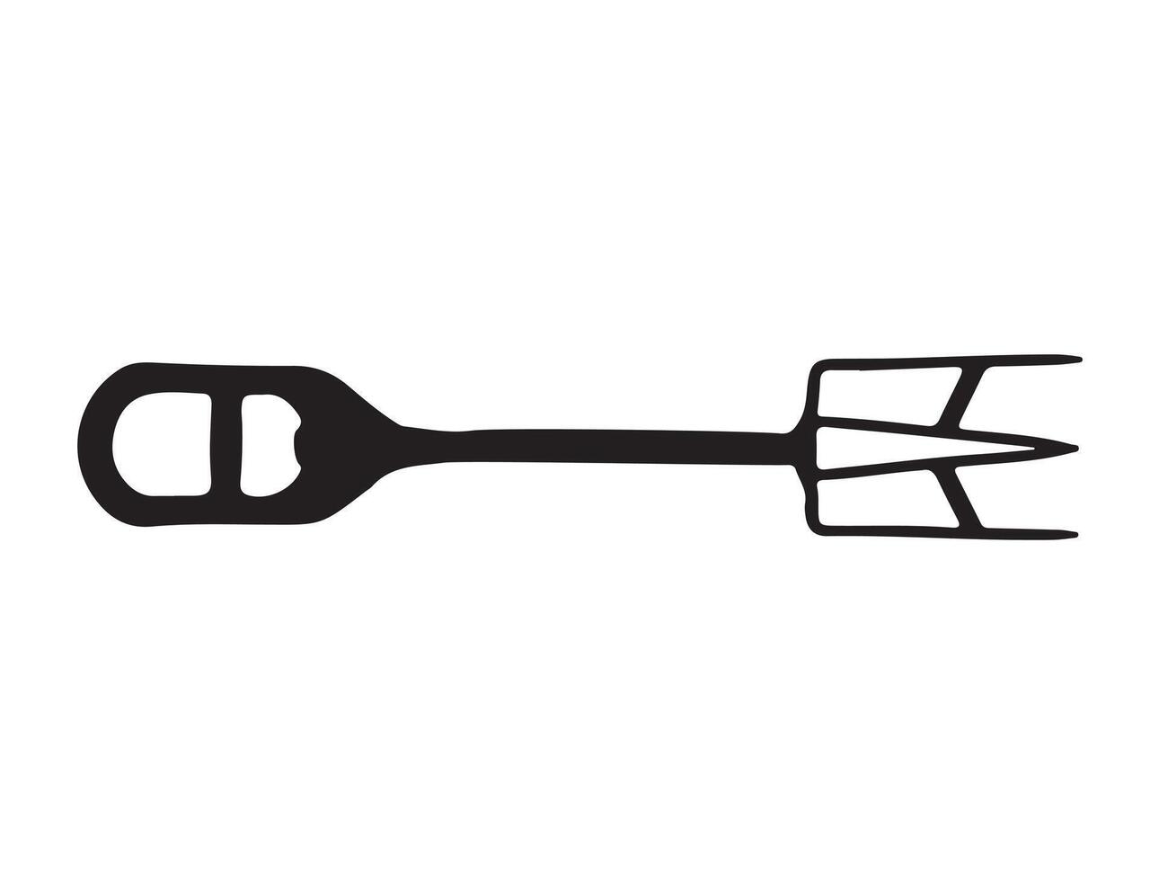 Multi digger silhouette on white background vector