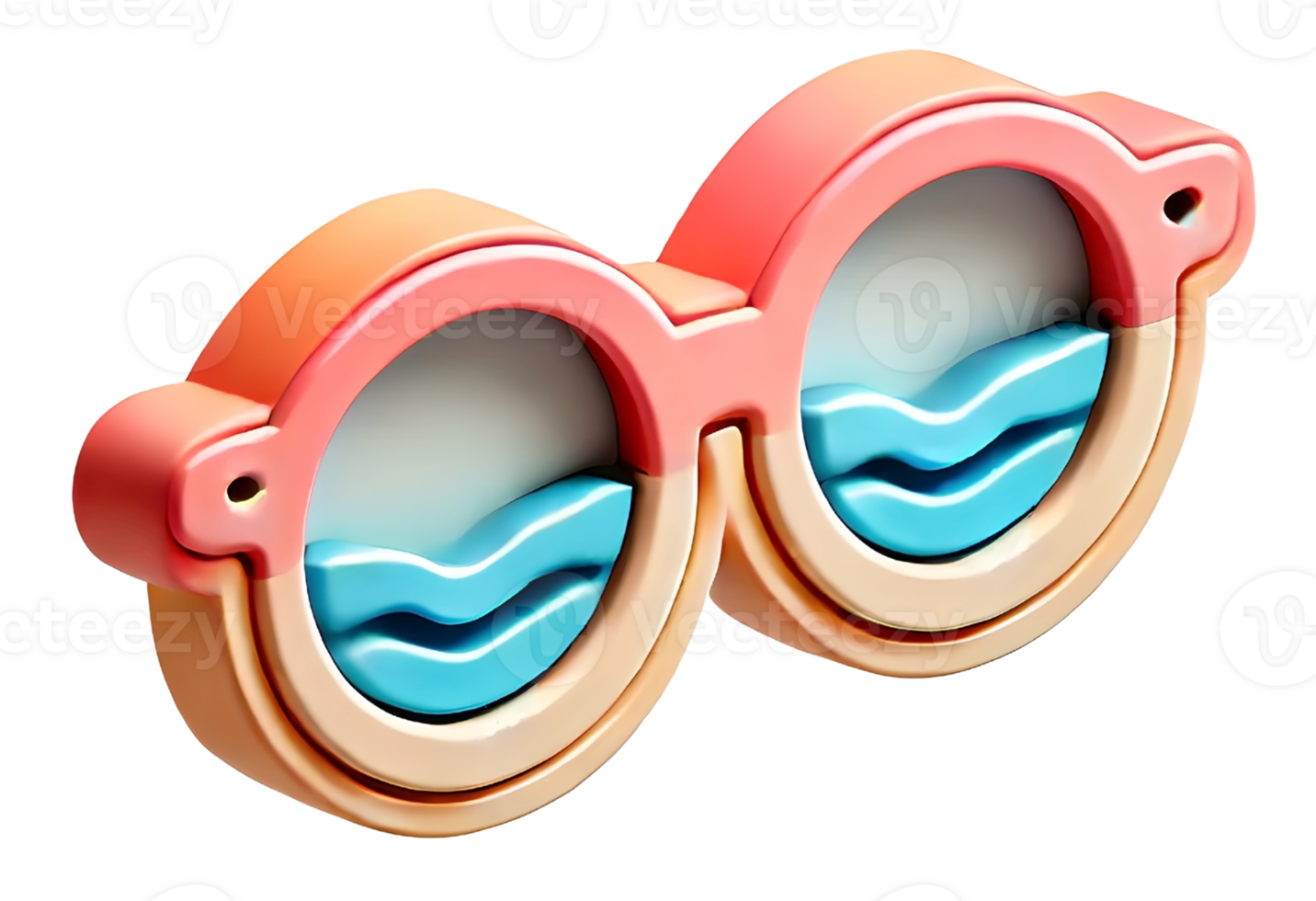 sunglasses 3d fashion and accessories icon illustration png