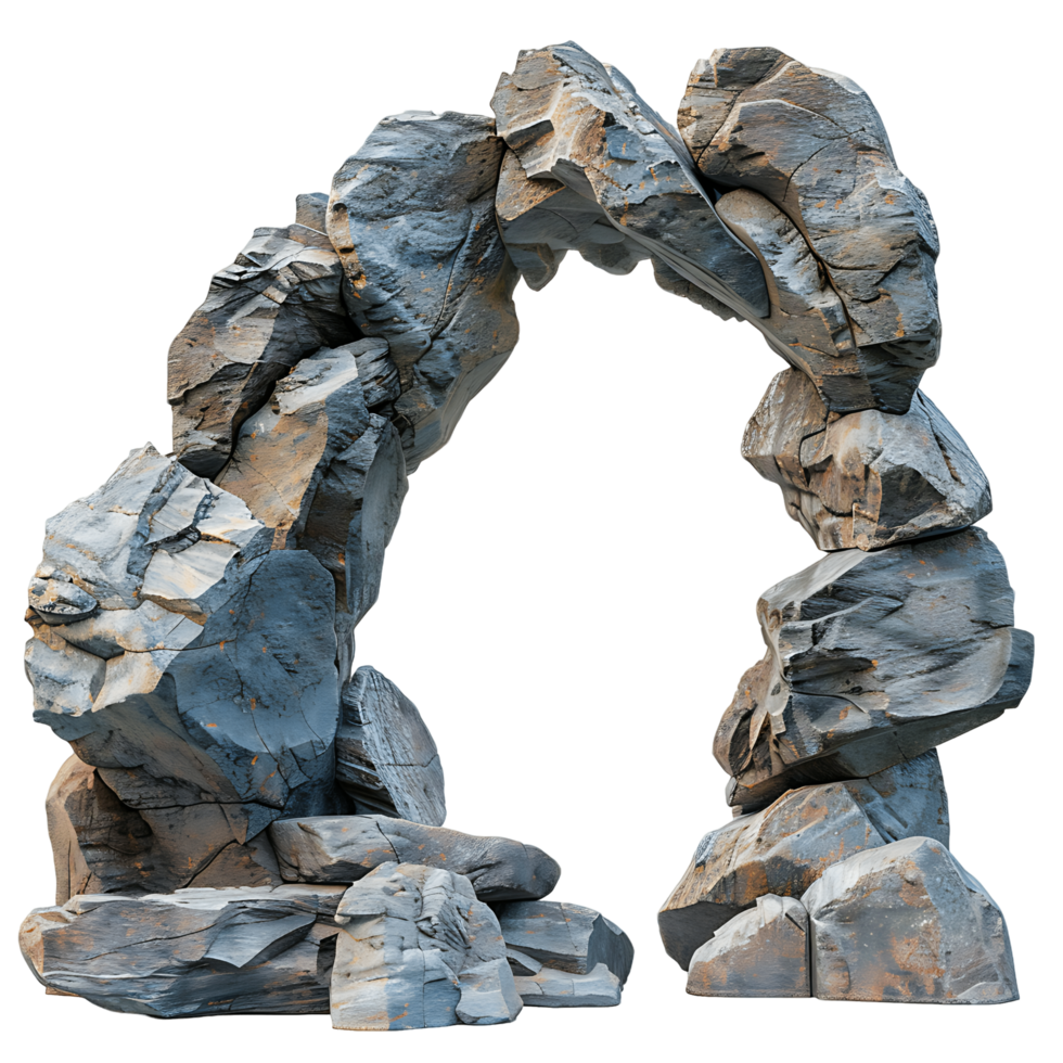 Majestic Artificial Rock Archway png