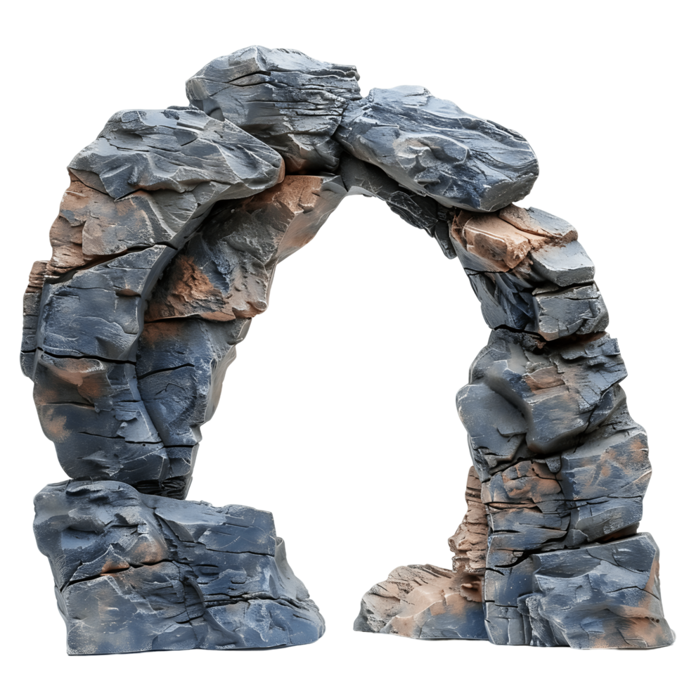 Artificial Rock Arch on Transparent png