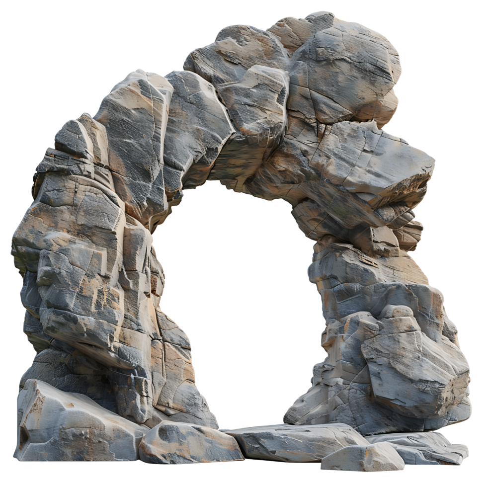 Isolated Rock Archway Transparent png